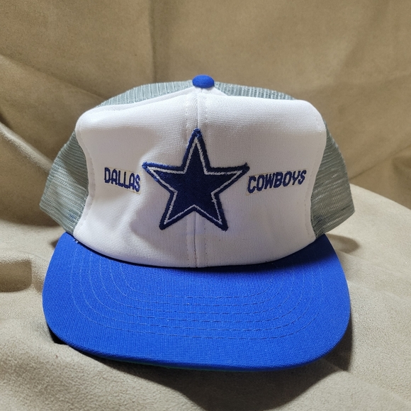 Vintage 80s Dallas Cowboy's NFL Trucker Hat (Made In U.S.A.) - Picture 4 of 7